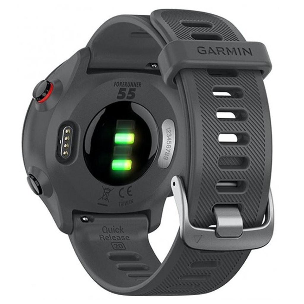 Смарт-часы Garmin Forerunner 55, Monterra Grey (010-02562-13) - 4