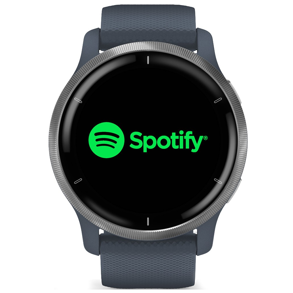 Смарт-часы Garmin Venu 2, GPS, Wi-Fi, Blue Granite + Passivated (010-02430-10) - 5