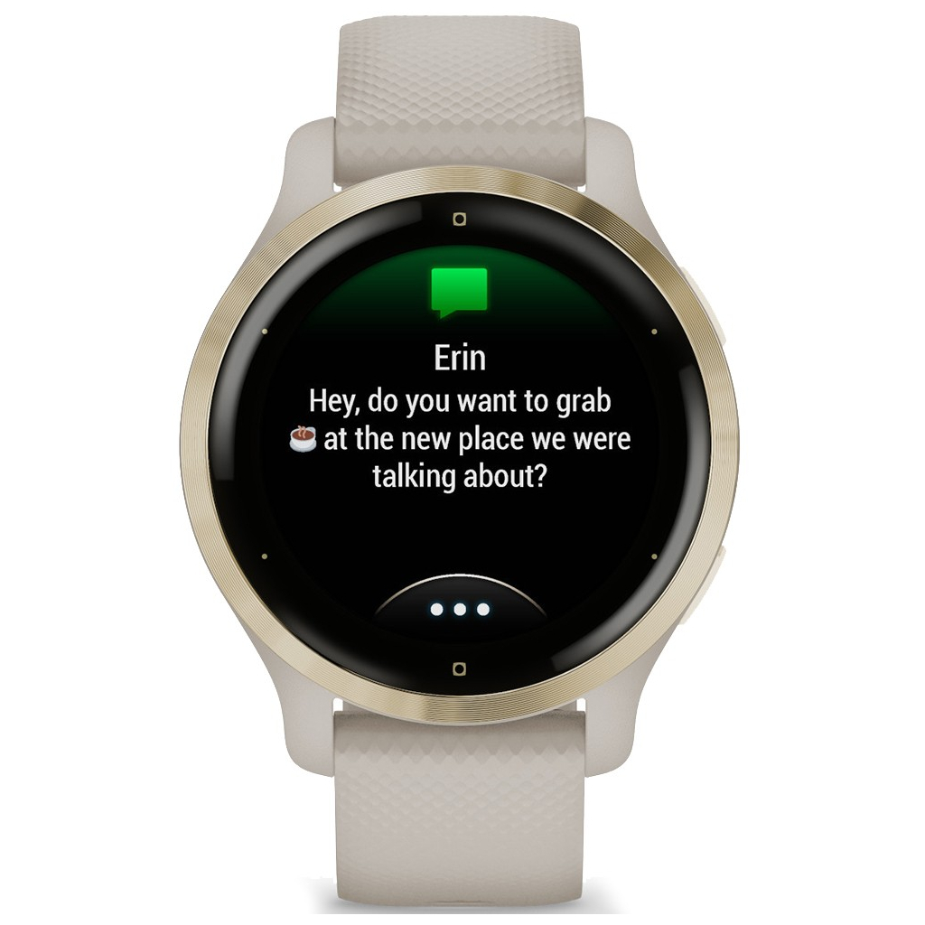 Смарт-часы Garmin Venu 2S, Tundra + Champagne (010-02429-11) - 7 Смарт-часы Garmin Venu 2S, Tundra + Champagne (010-02429-11) - 7