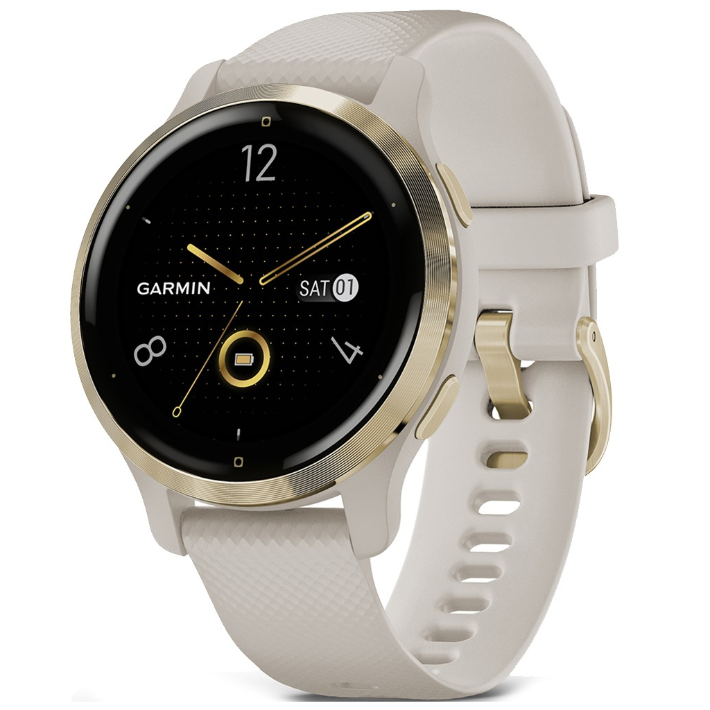 Смарт-часы Garmin Venu 2S, Tundra + Champagne (010-02429-11)