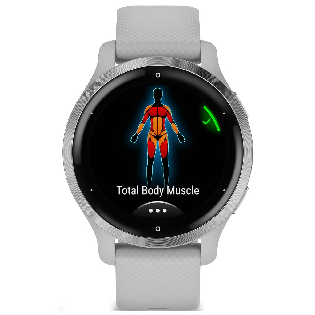 Смарт-часы Garmin Venu 2S, Mist Grey + Passivated (010-02429-12) - 1 Смарт-часы Garmin Venu 2S, Mist Grey + Passivated (010-02429-12) - 1