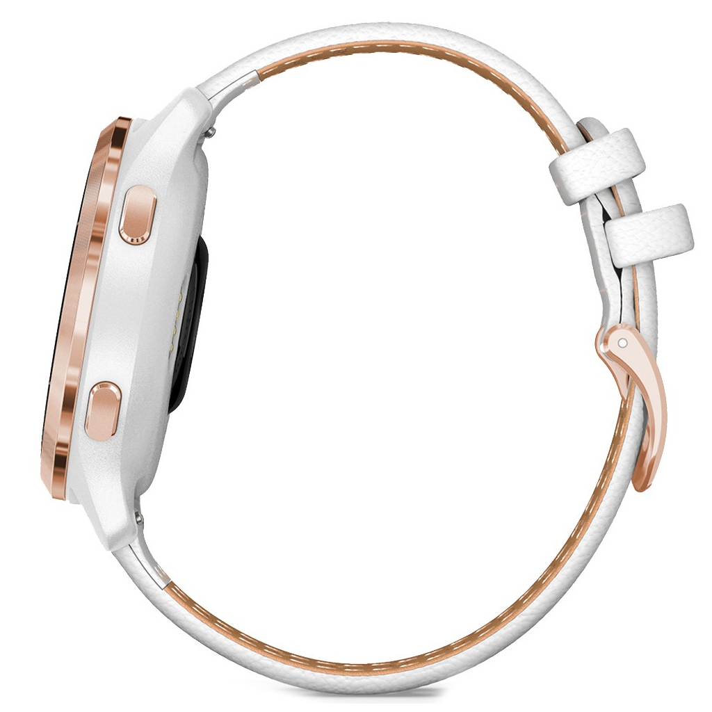 Смарт-часы Garmin Venu 2S, Rose Gold + White, Leather (010-02429-23) - 3 Смарт-часы Garmin Venu 2S, Rose Gold + White, Leather (010-02429-23) - 3