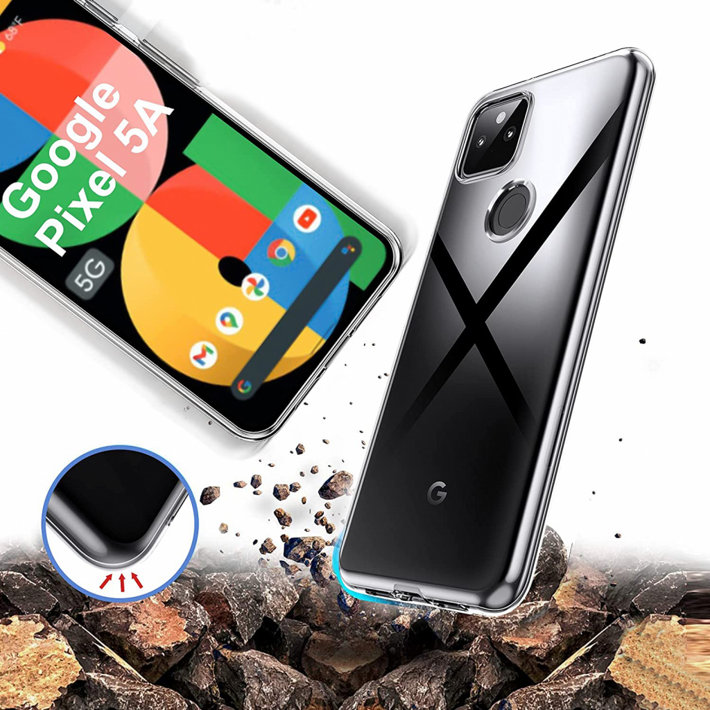 Чехол для моб. телефона BeCover Google Pixel 5a 5G Transparancy (706921) - 1