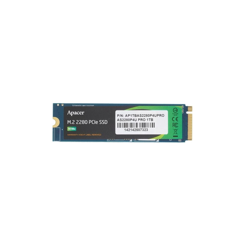 Накопитель SSD M.2 2280 1TB Apacer (AP1TBAS2280P4UPRO-1)