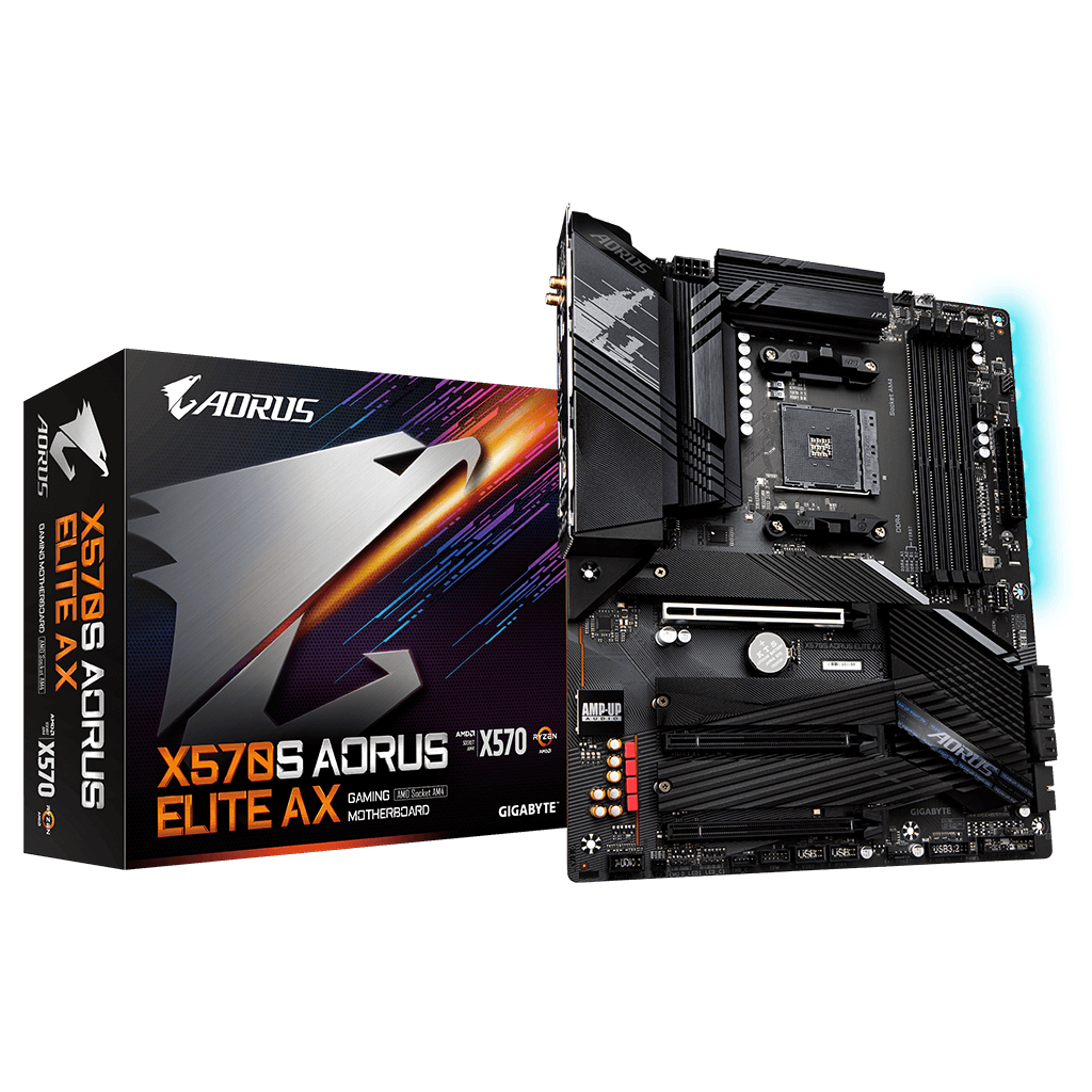 Материнская плата GIGABYTE X570S AORUS ELITE AX