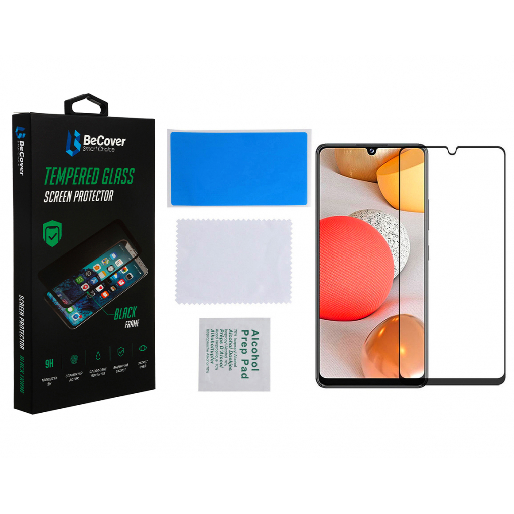 Стекло защитное BeCover Samsung Galaxy M22 SM-M225 Black (706907) - 2