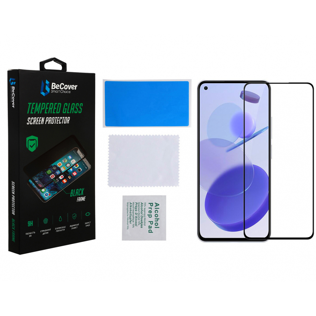 Стекло защитное BeCover Xiaomi Mi 11 Lite Black (706909) - 2 Стекло защитное BeCover Xiaomi Mi 11 Lite Black (706909) - 2