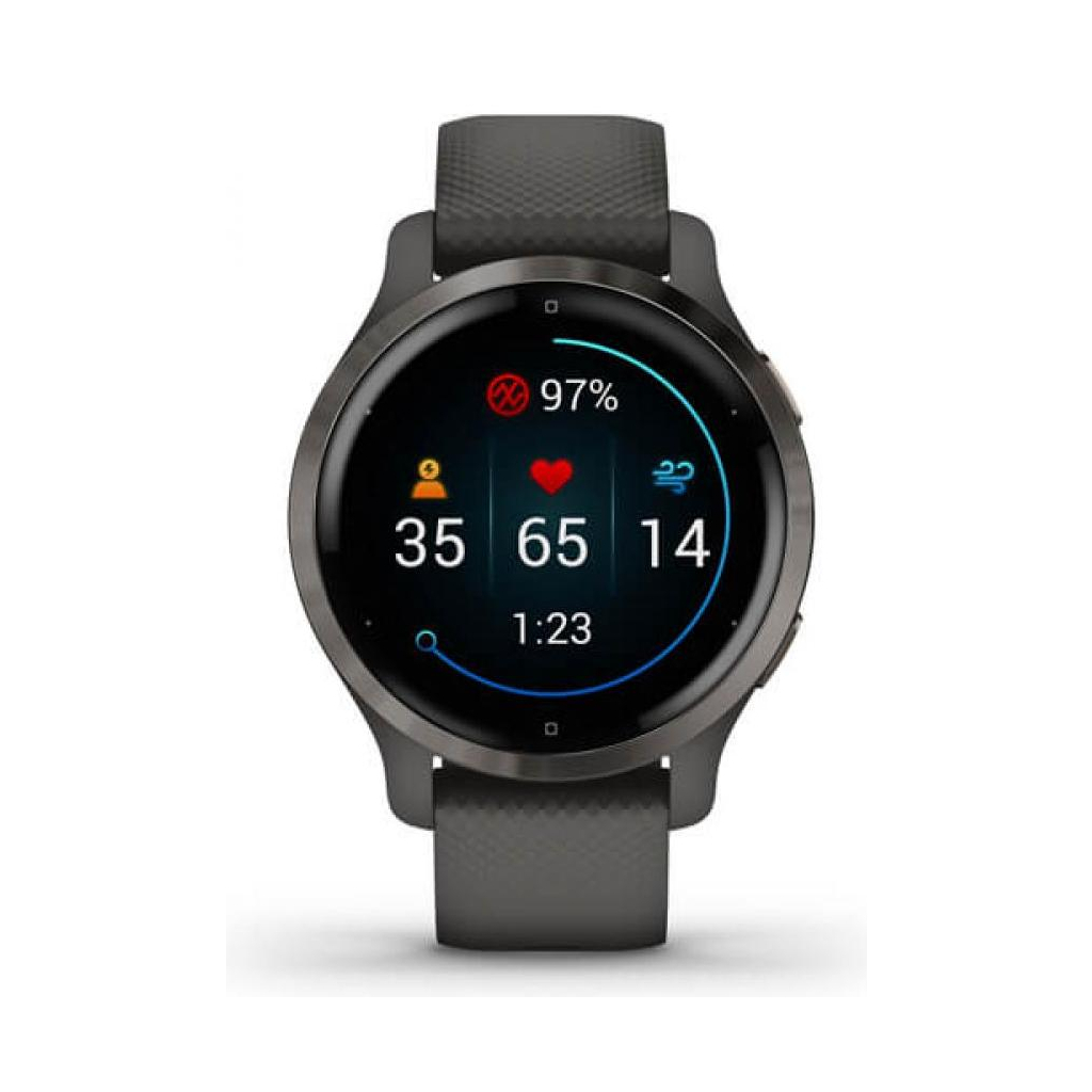Смарт-часы Garmin Venu 2S, Grey + Slate (010-02429-10) - 6
