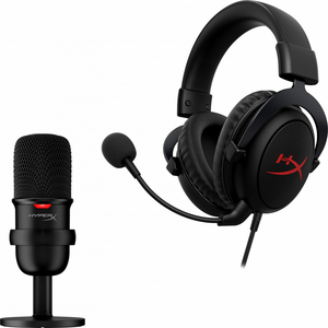 Наушники HyperX Streamer Starter Pack Cloud Core + SoloCast (HBNDL0001)
