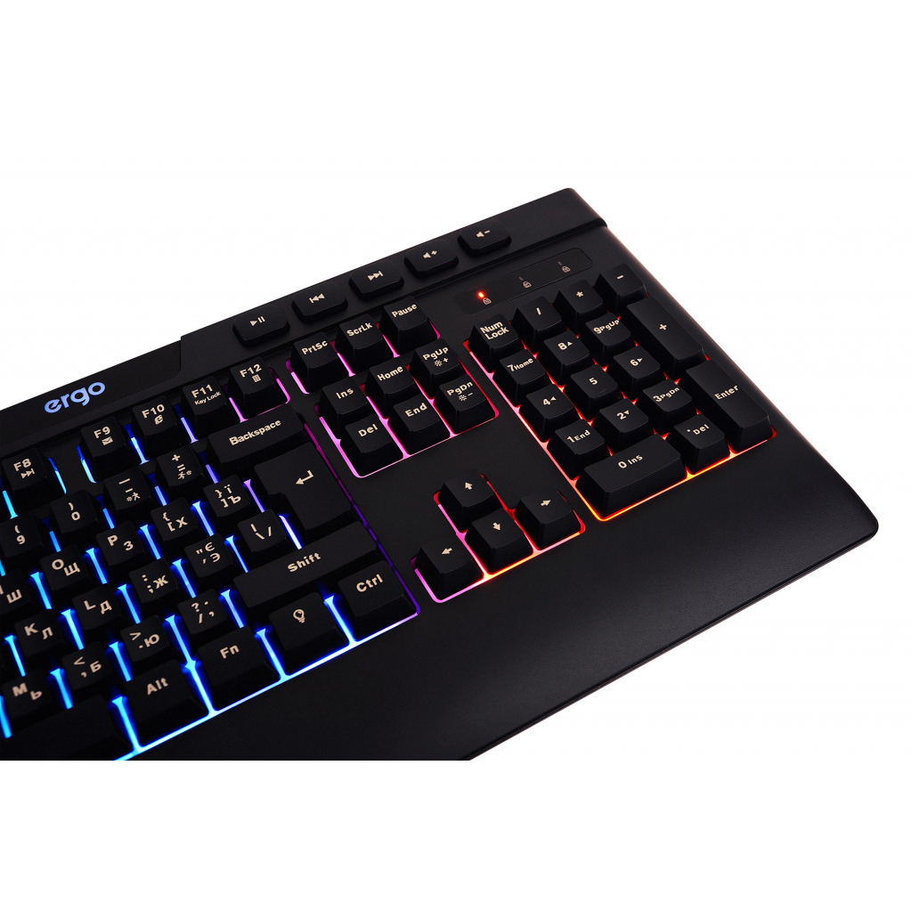 Клавиатура Ergo KB-510 USB Black (KB-510) - 7 Клавиатура Ergo KB-510 USB Black (KB-510) - 7