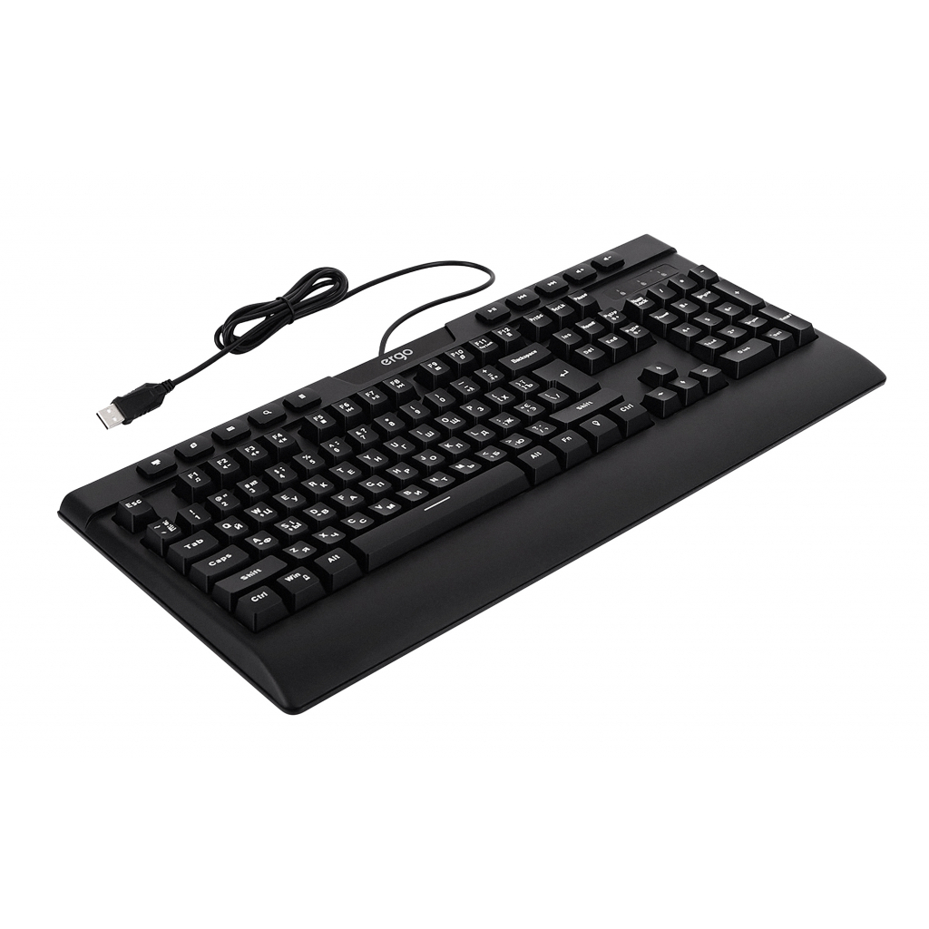 Клавиатура Ergo KB-510 USB Black (KB-510) - 10 Клавиатура Ergo KB-510 USB Black (KB-510) - 10