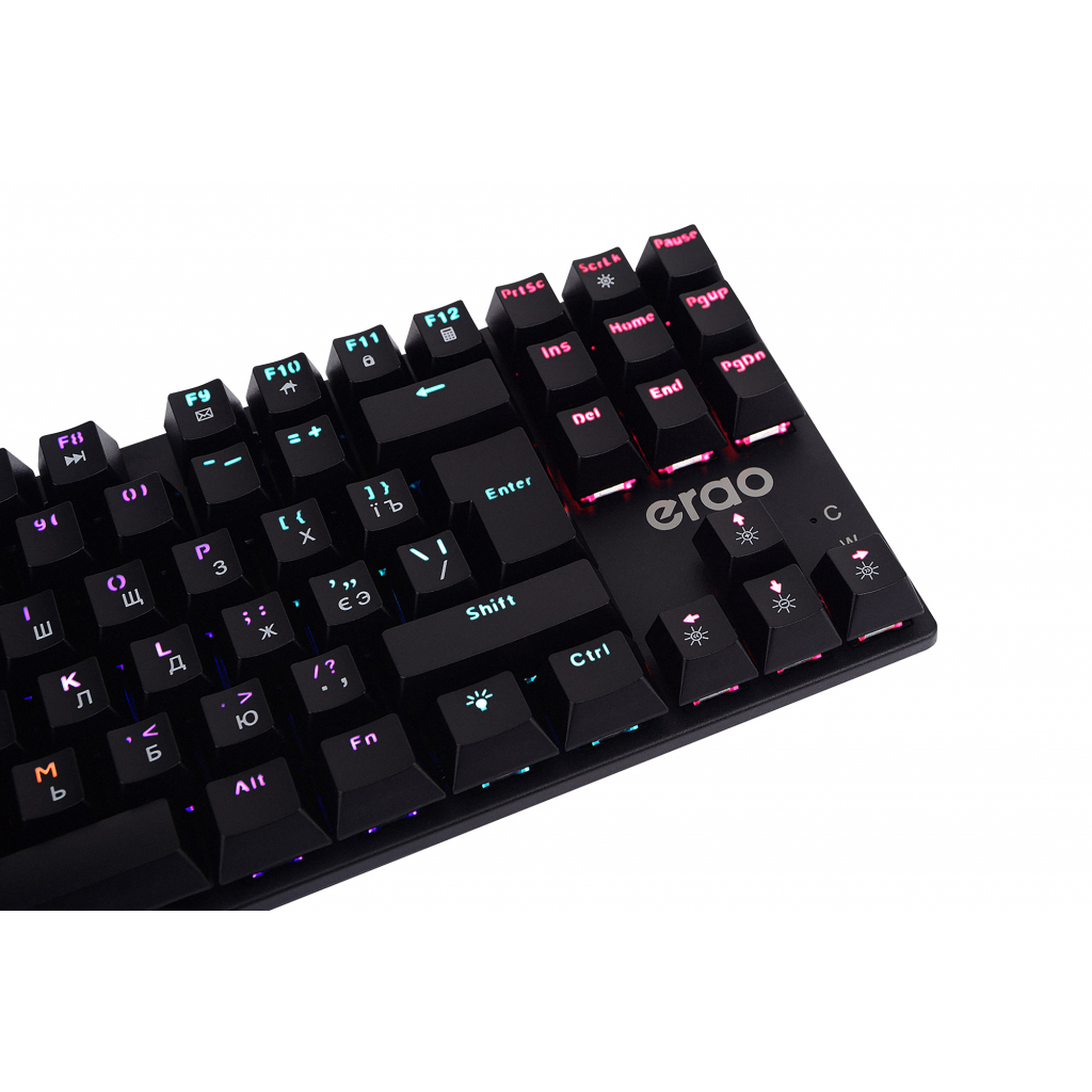 Клавиатура Ergo KB-905 TKL Youhua Blue Switch USB Black (KB-905) - 7