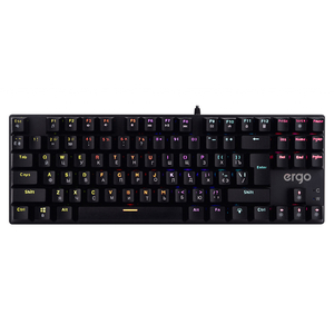 Клавиатура Ergo KB-905 TKL Youhua Blue Switch USB Black (KB-905)