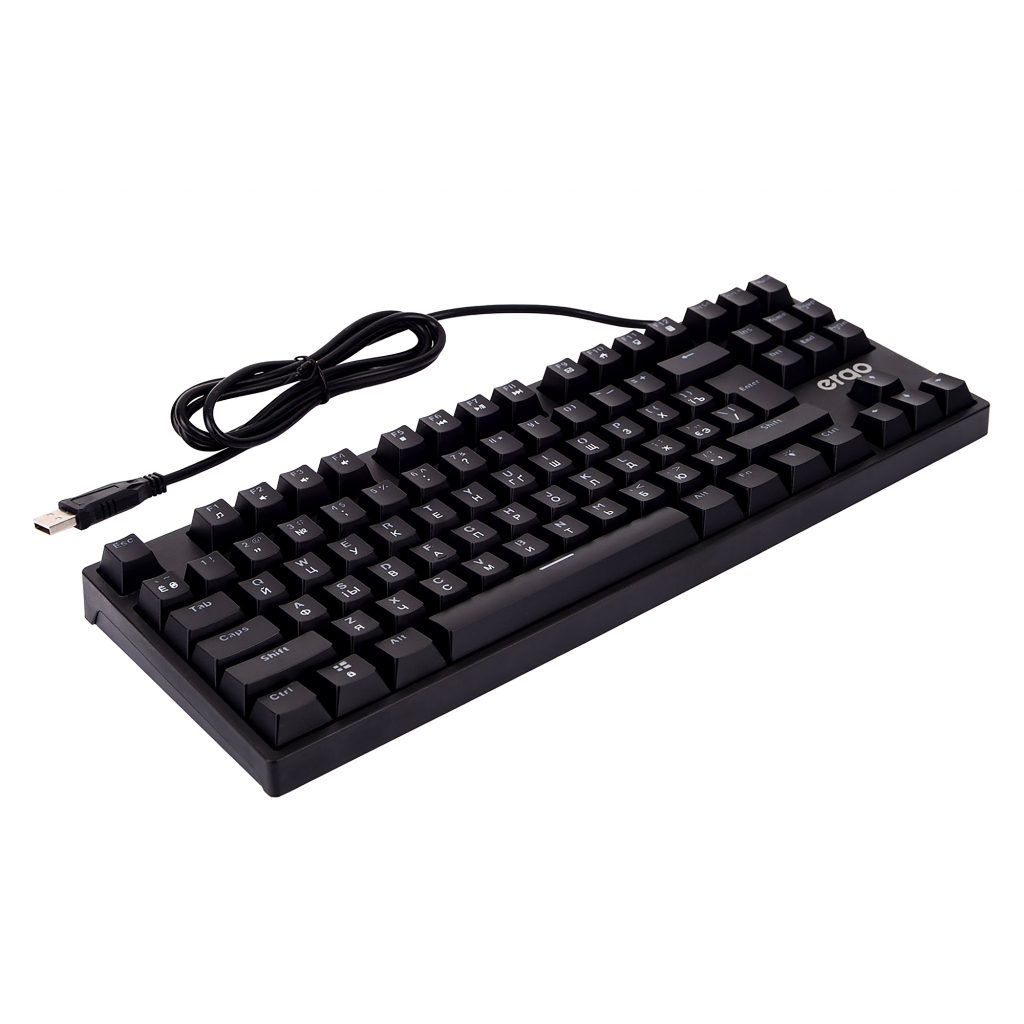 Клавиатура Ergo KB-915 TKL Blue Switch USB Black (KB-915) - 10 Клавиатура Ergo KB-915 TKL Blue Switch USB Black (KB-915) - 10