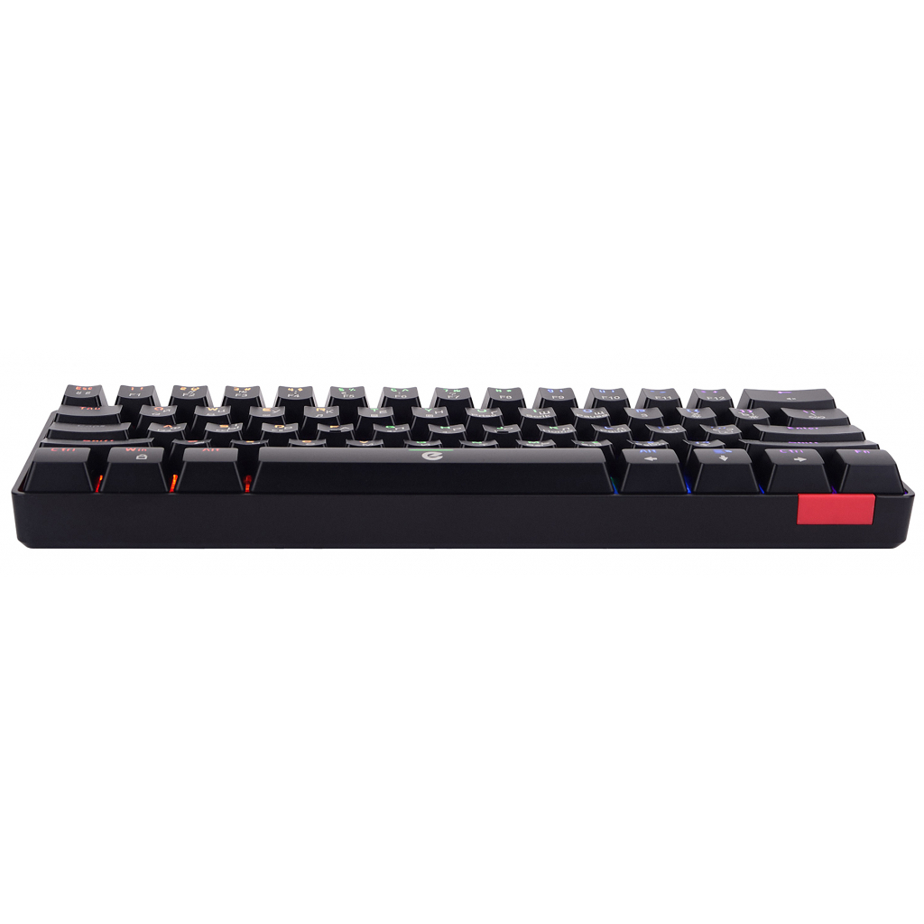 Клавиатура Ergo KB-930 Mini Blue Switch USB Black (KB-930) - 1