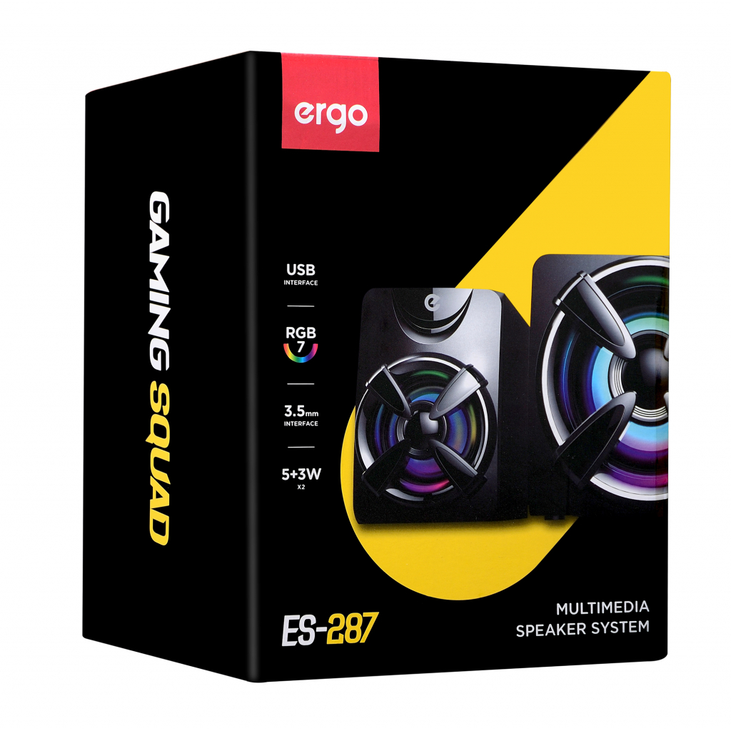 Акустическая система Ergo ES-287 Black (ES-287) - 7