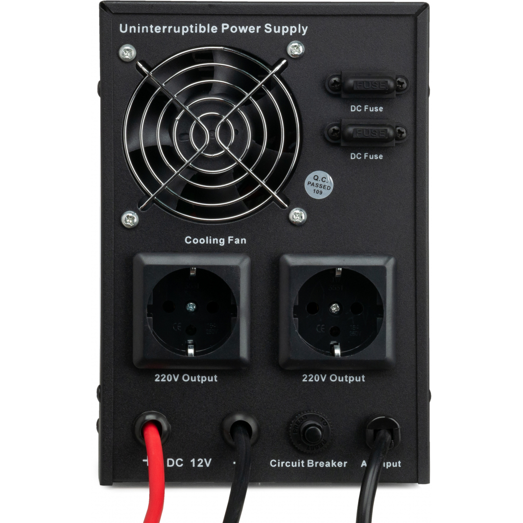 Источник бесперебойного питания Vinga QDPS-800 800VA LCD (QDPS-800) - 4