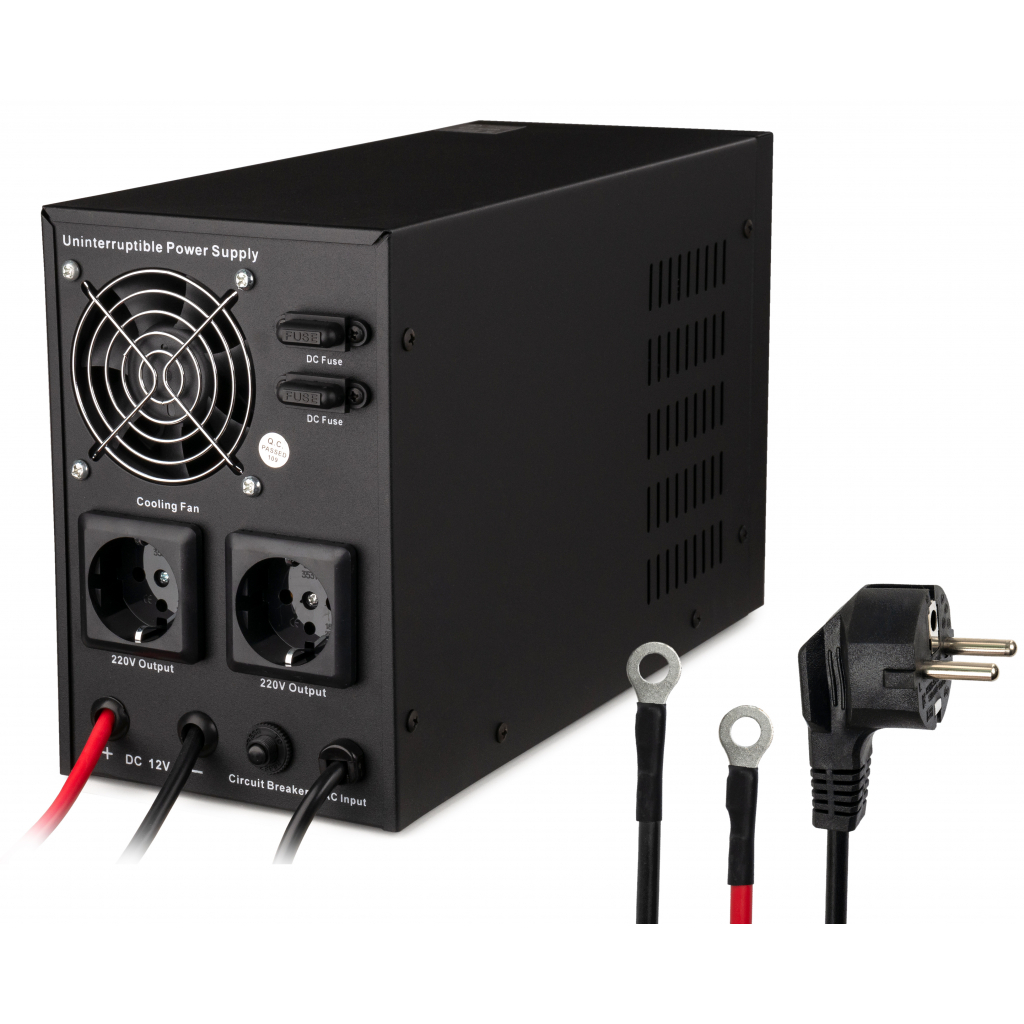 Источник бесперебойного питания Vinga QDPS-800 800VA LCD (QDPS-800) - 6