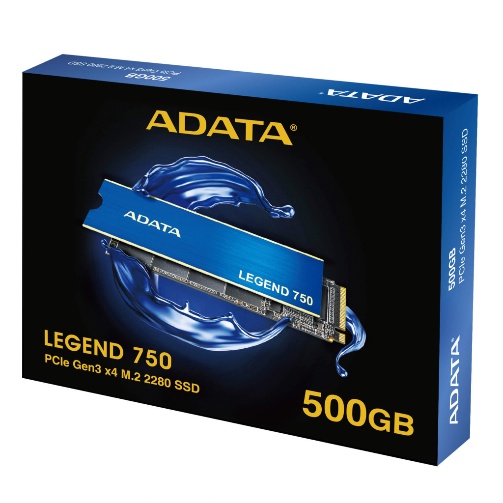 Накопитель SSD M.2 2280 500GB ADATA (ALEG-750-500GCS) - 6