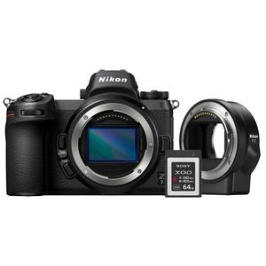 Цифровой фотоаппарат Nikon Z 7 Body + FTZ Mount Adapter + 64Gb XQD (VOA010K007)