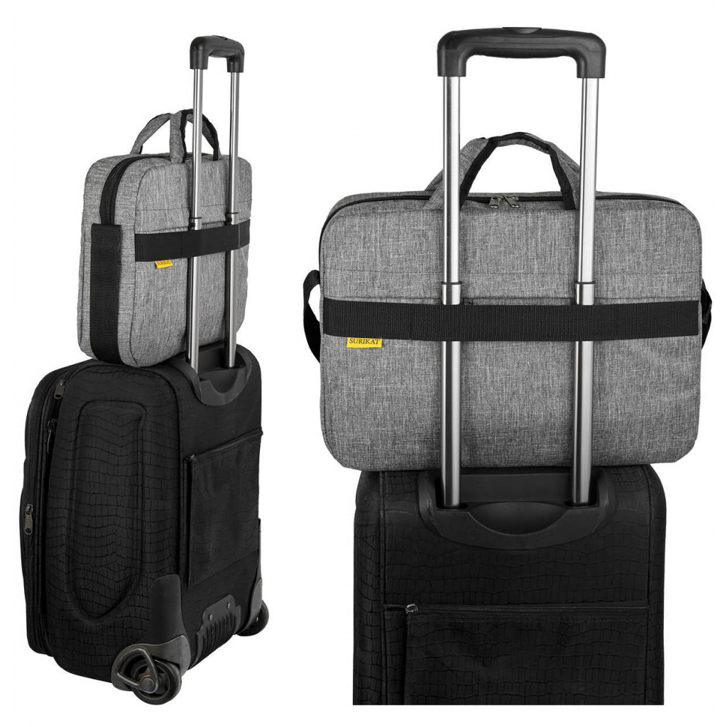 Сумка для ноутбука Surikat 15" Travel Light, gray (40126090) - 4 Сумка для ноутбука Surikat 15" Travel Light, gray (40126090) - 4