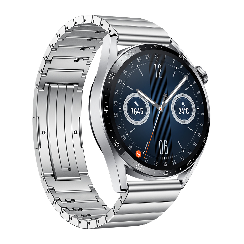 Смарт-часы Huawei Watch GT3 46mm Stainless Steel (55026957) - 1