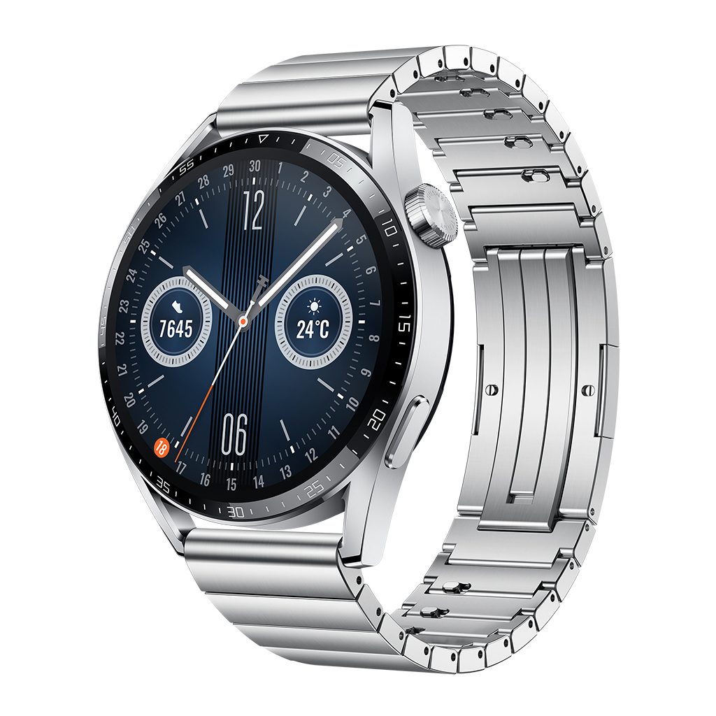 Смарт-часы Huawei Watch GT3 46mm Stainless Steel (55026957) - 2