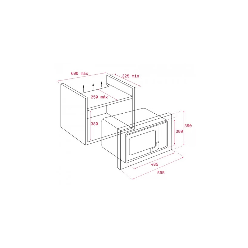 Микроволновая печь Teka MS 620 BIS (РН015338) - 1 Микроволновая печь Teka MS 620 BIS (РН015338) - 1