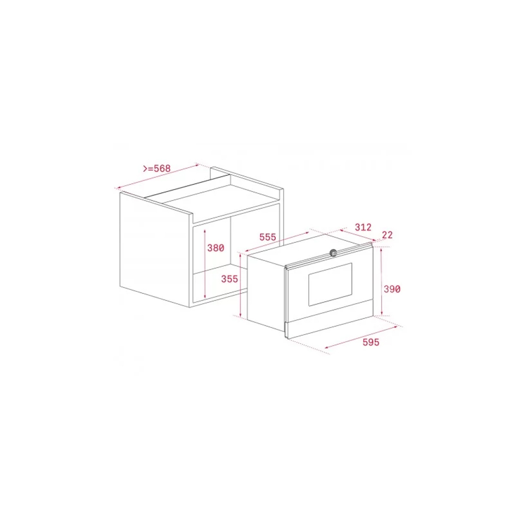 Микроволновая печь Teka MS 622 BIS (РН015332) - 3 Микроволновая печь Teka MS 622 BIS (РН015332) - 3