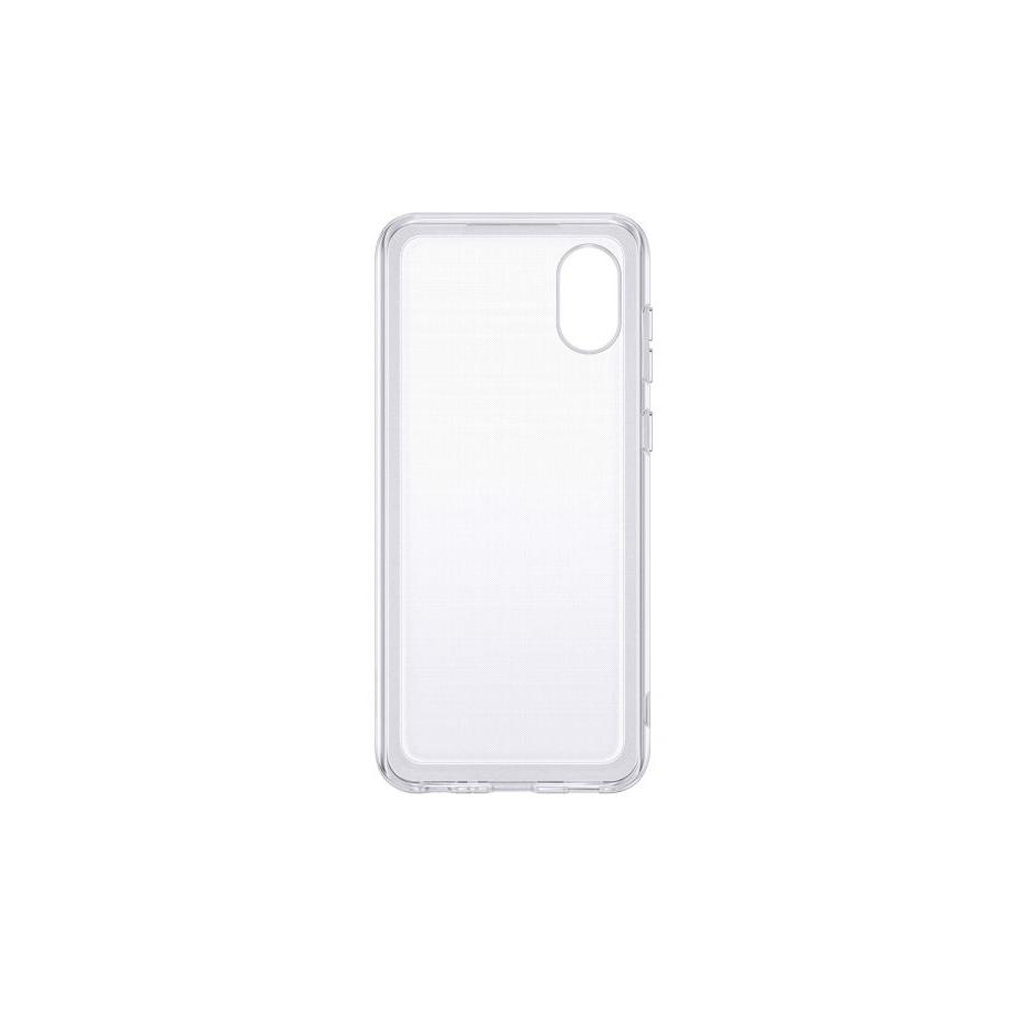 Чехол для моб. телефона Samsung A03 Soft Clear Cover Transparent (EF-QA032TTEGRU) - 1