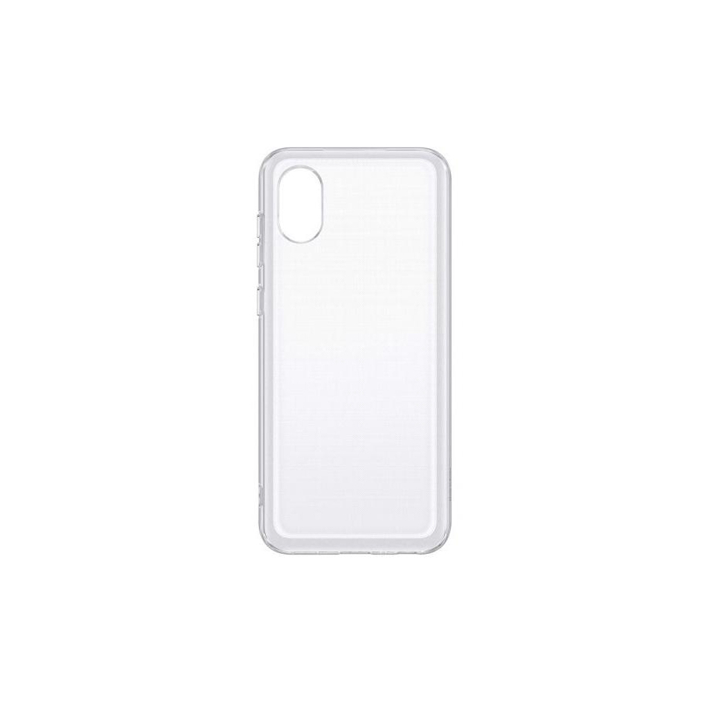 Чехол для моб. телефона Samsung A03 Soft Clear Cover Transparent (EF-QA032TTEGRU)