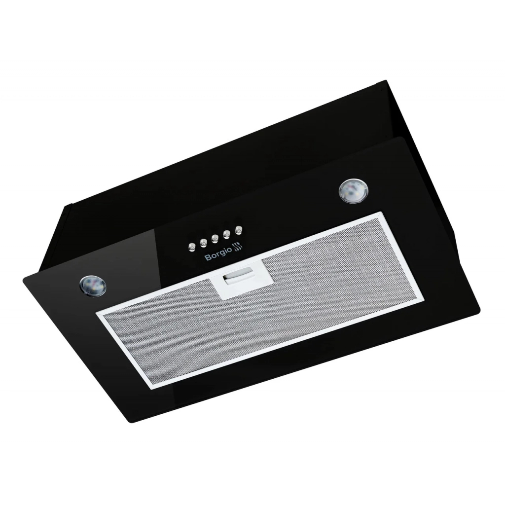 Вытяжка кухонная Borgio BBI (TR) 5840 black glass MU 850 (РН016564) - 1 Вытяжка кухонная Borgio BBI (TR) 5840 black glass MU 850 (РН016564) - 1