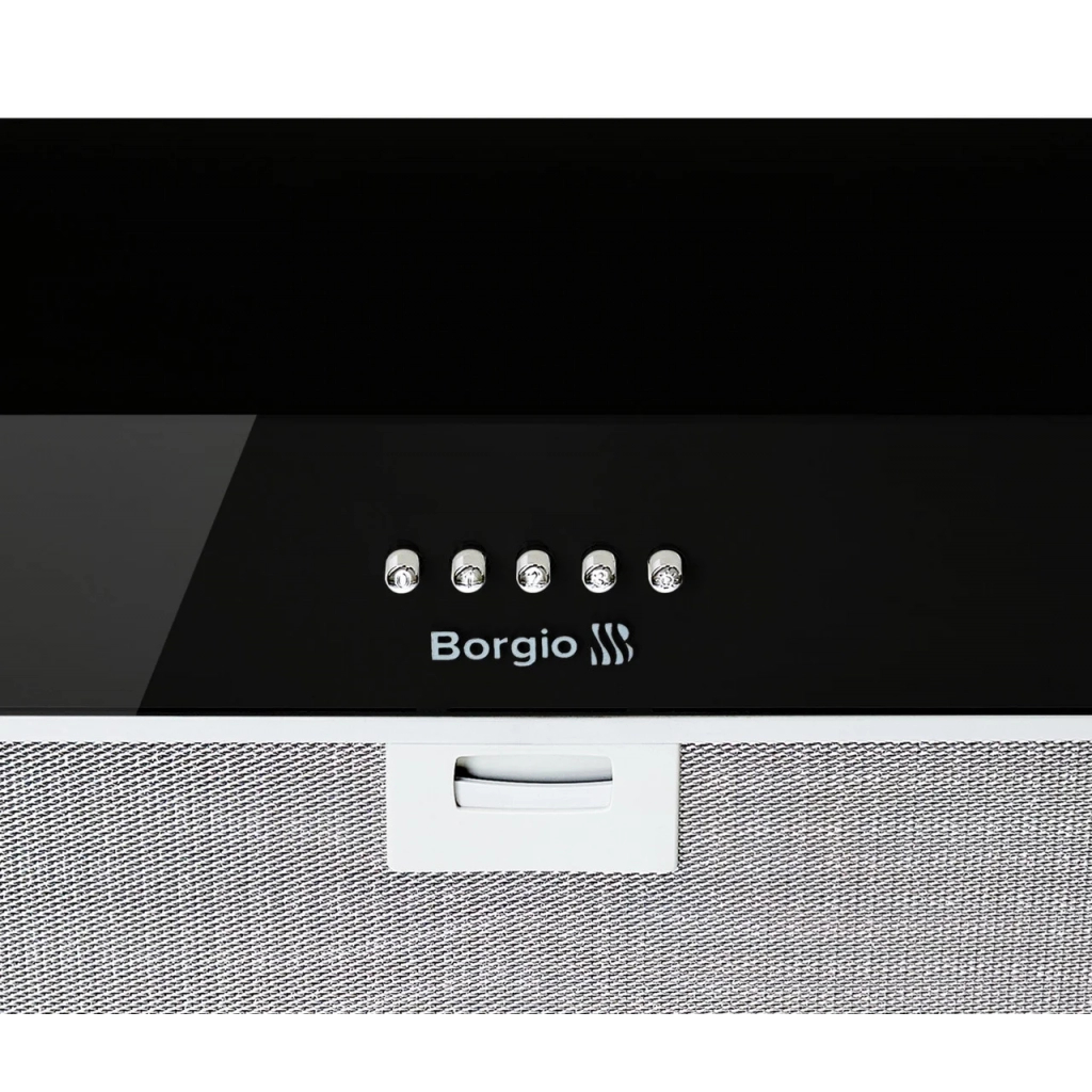 Вытяжка кухонная Borgio BBI (TR) 5840 black glass MU 850 (РН016564) - 3 Вытяжка кухонная Borgio BBI (TR) 5840 black glass MU 850 (РН016564) - 3