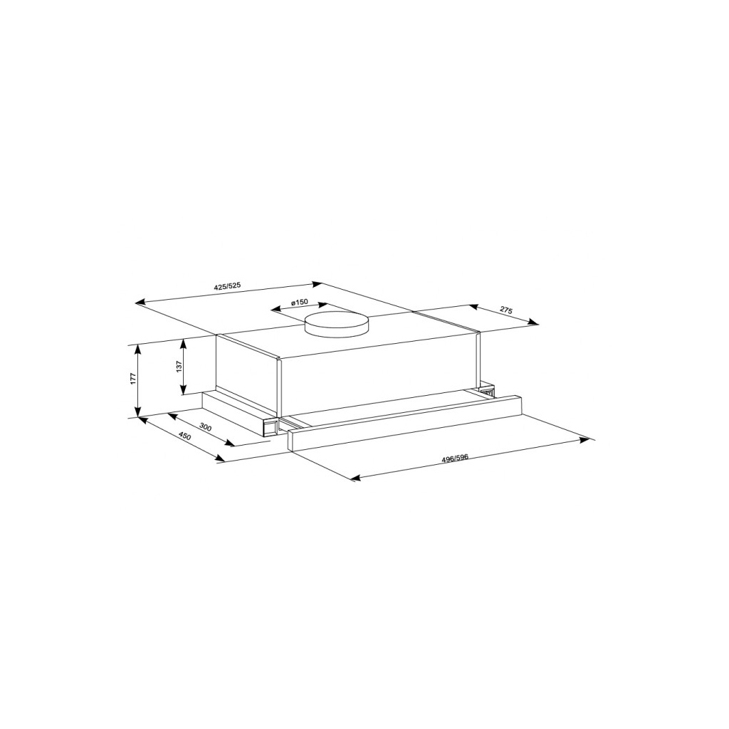 Вытяжка кухонная Eleyus BREEZE 700 60 BR - 3 Вытяжка кухонная Eleyus BREEZE 700 60 BR - 3