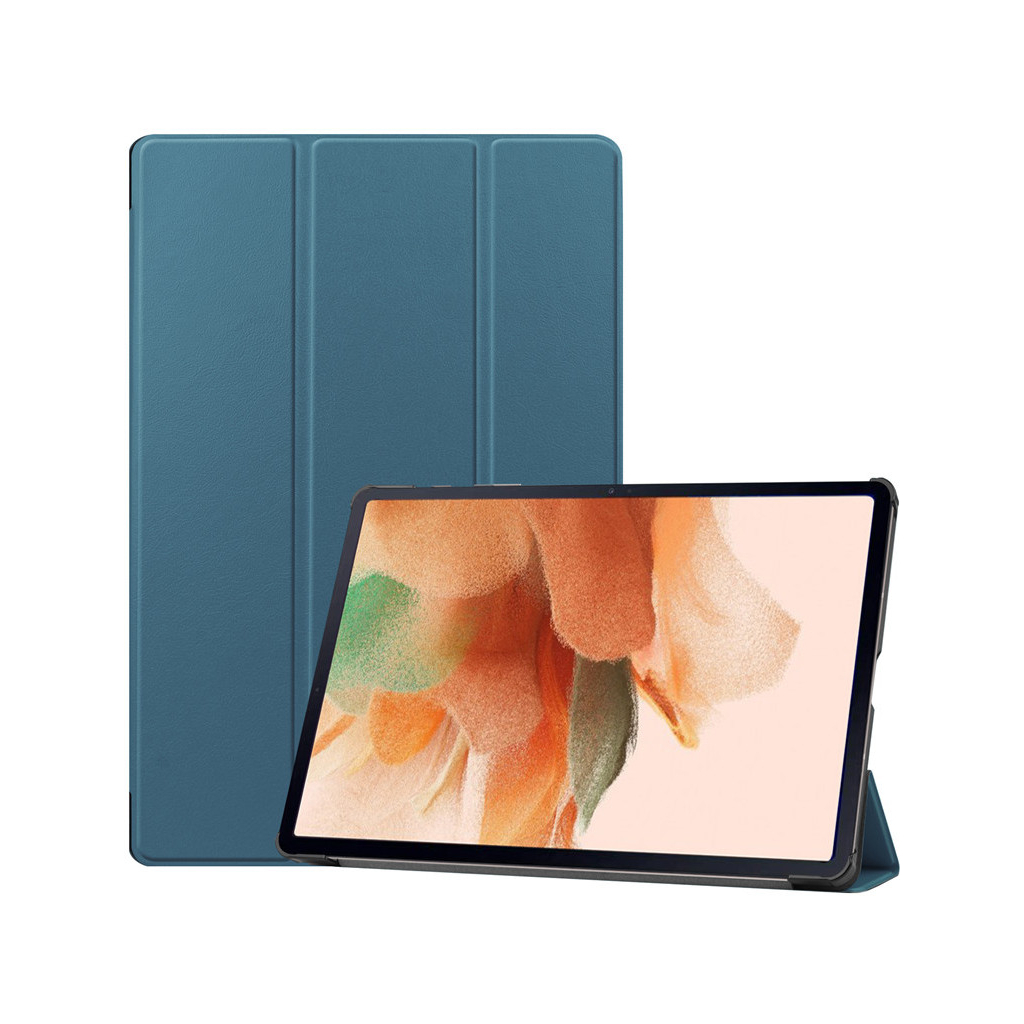 Чехол для планшета BeCover Samsung Tab S7 FE 12.4 SM-T730/SM-T735/S8 Plus 5G SM-X800/SM-X806 Dark Green (706701) - 2