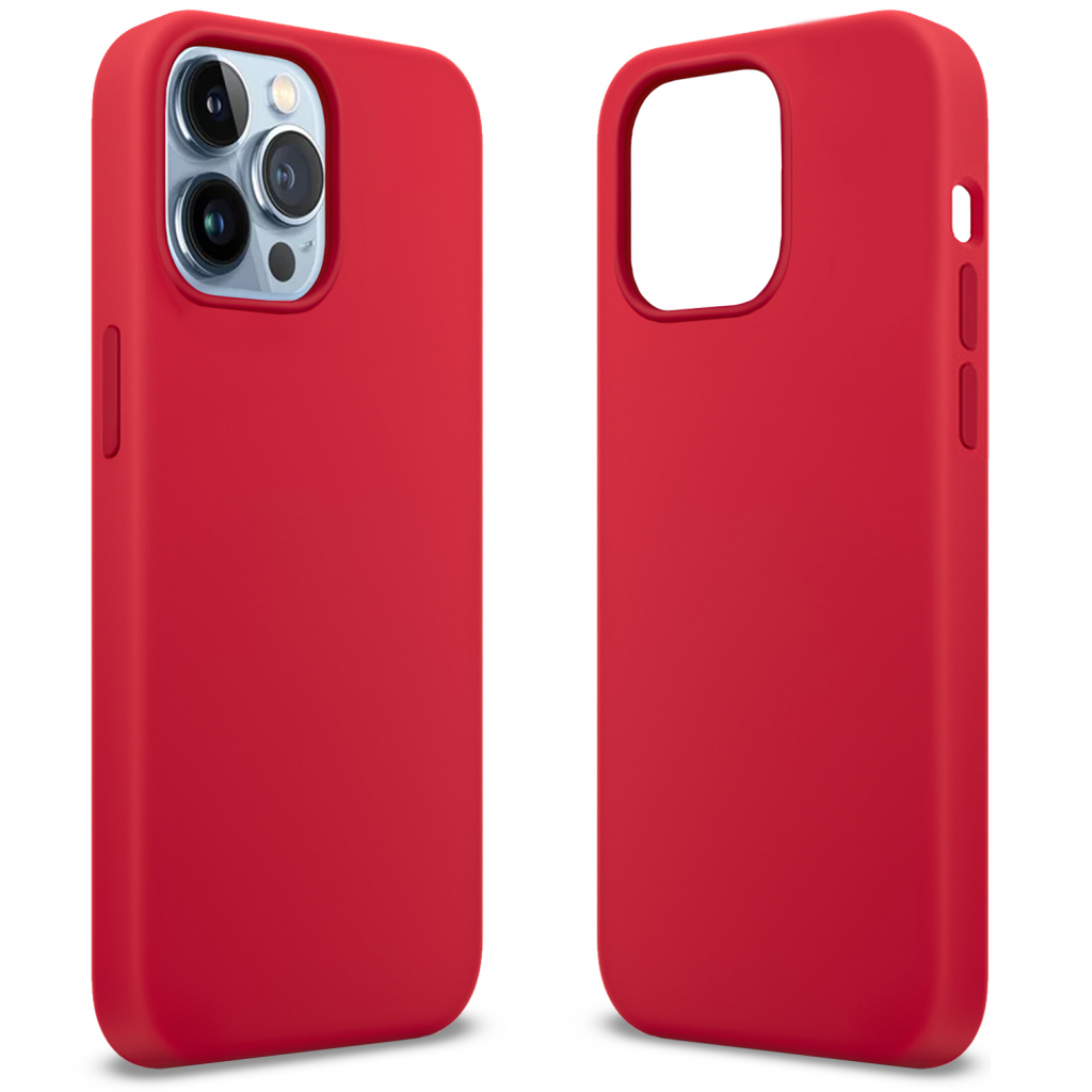 Чехол для моб. телефона MakeFuture Apple iPhone 13 Pro Max Premium Silicone Red (MCLP-AI13PMRD)