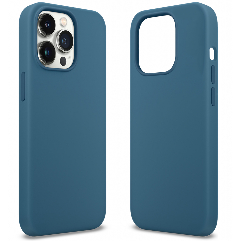Чехол для моб. телефона MakeFuture Apple iPhone 13 Pro Premium Silicone Blue Jay (MCLP-AI13PBJ)