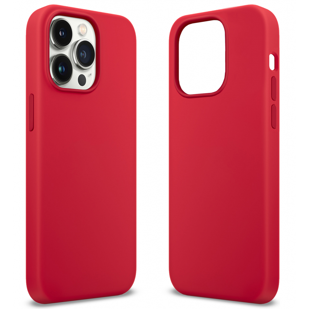 Чехол для моб. телефона MakeFuture Apple iPhone 13 Pro Premium Silicone Red (MCLP-AI13PRD)