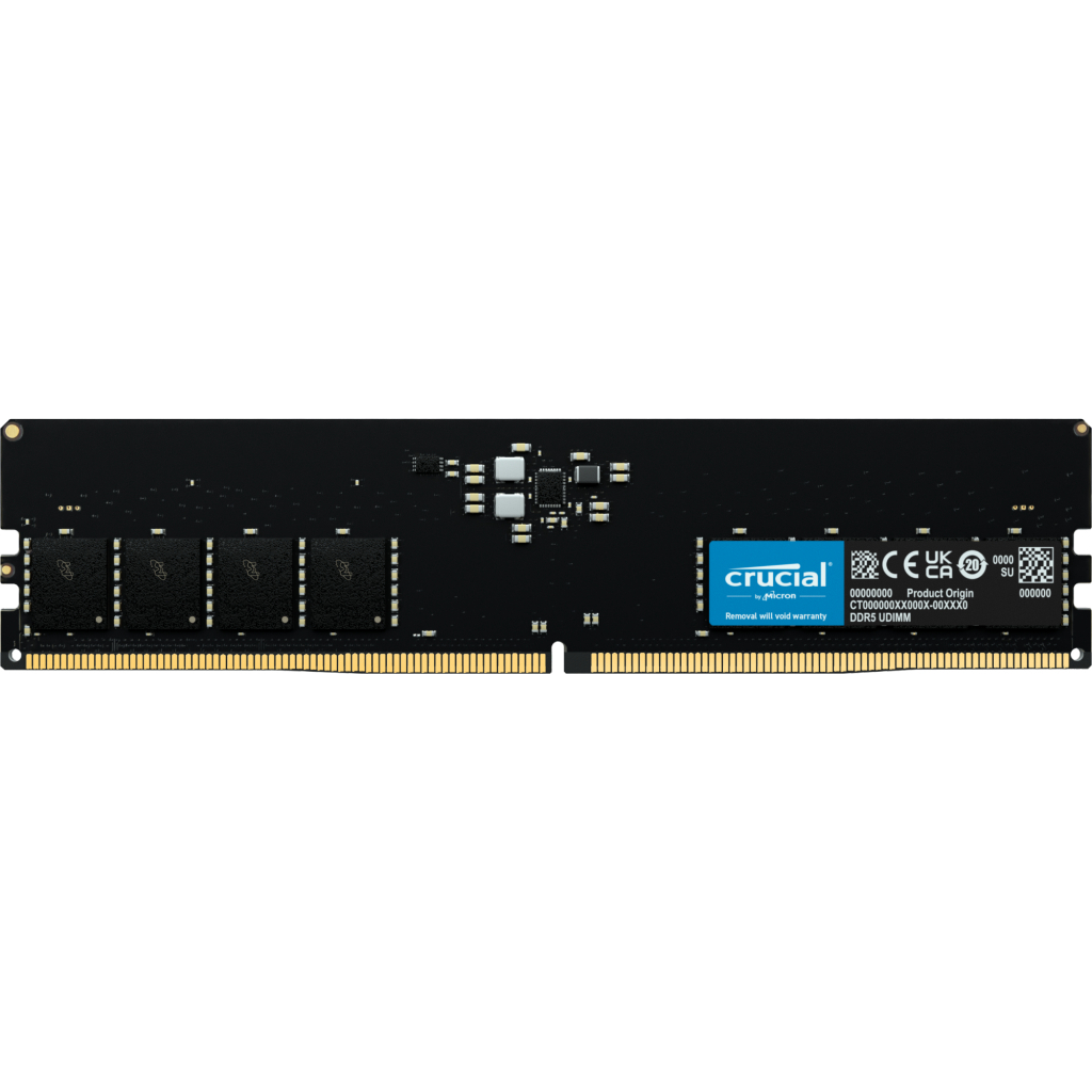 Модуль памяти для компьютера DDR5 32GB 4800 MHz Micron (CT32G48C40U5) Модуль памяти для компьютера DDR5 32GB 4800 MHz Micron (CT32G48C40U5)