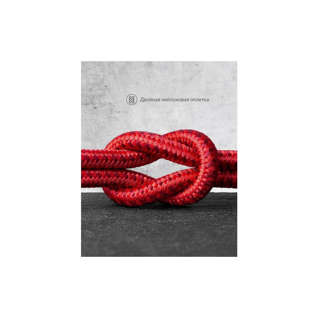 Дата кабель USB 2.0 AM to Type-C 0.9m Powerline+ II Red Anker (A8462H91) - 4 Дата кабель USB 2.0 AM to Type-C 0.9m Powerline+ II Red Anker (A8462H91) - 4