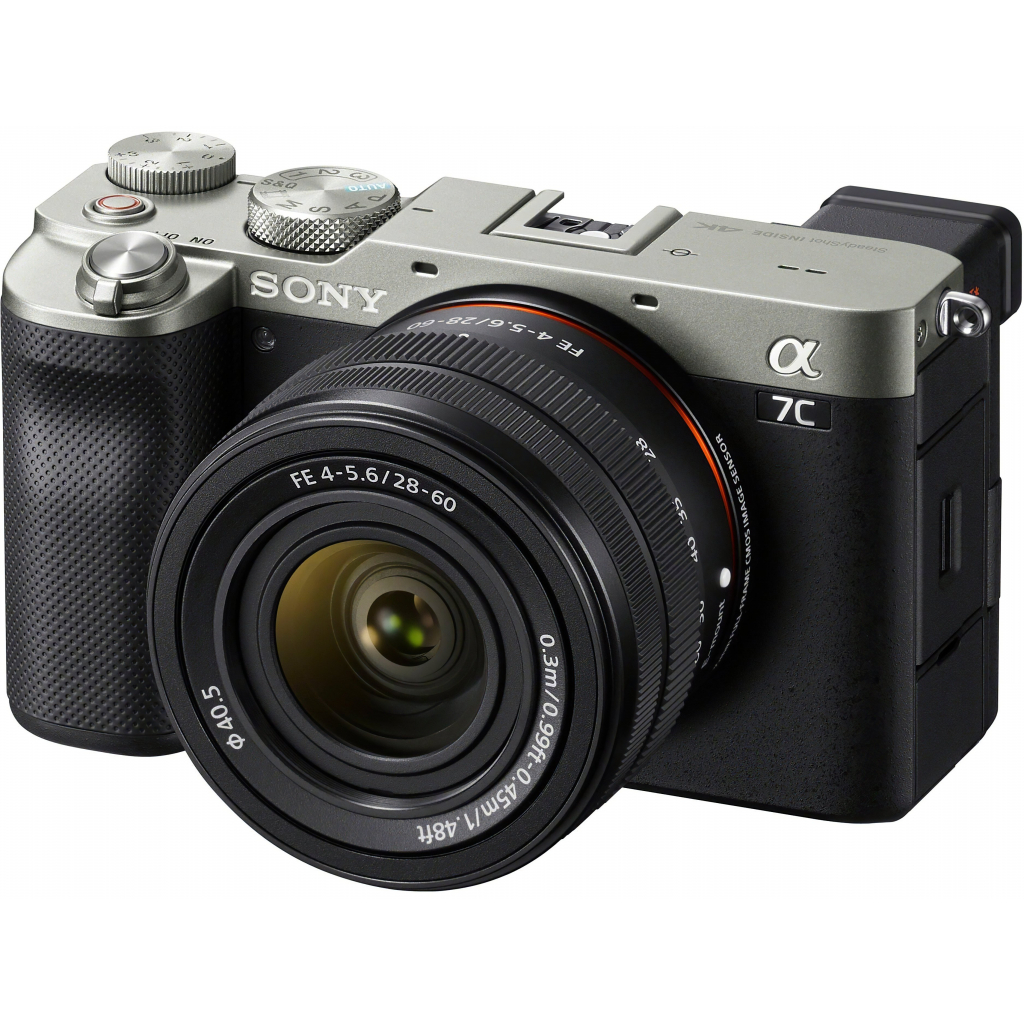Цифровой фотоаппарат Sony Alpha 7C Kit 28-60mm silver (ILCE7CLS.CEC) - 10 Цифровой фотоаппарат Sony Alpha 7C Kit 28-60mm silver (ILCE7CLS.CEC) - 10