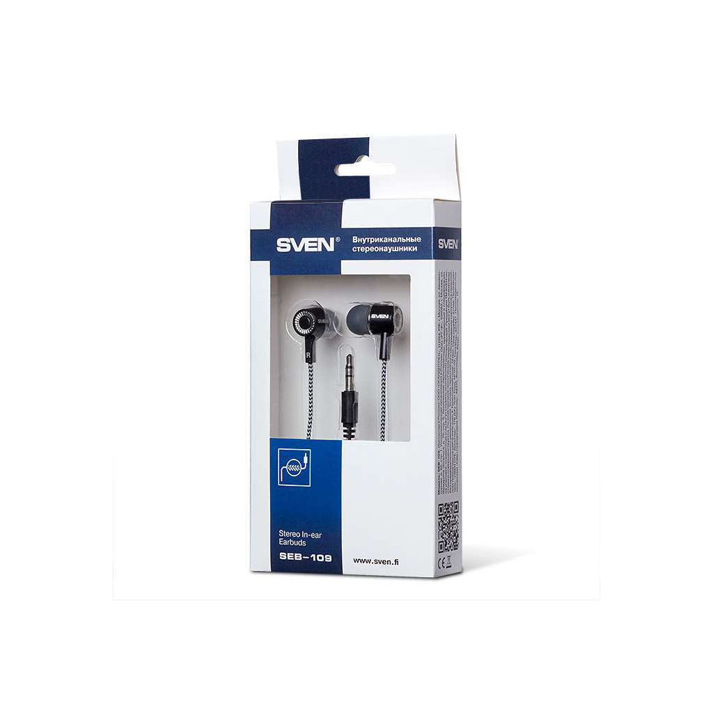 Наушники Sven E-109 Black-Grey - 1 Наушники Sven E-109 Black-Grey - 1