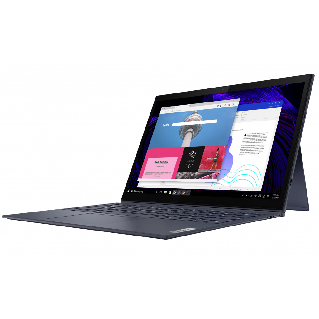 Планшет Lenovo Yoga Duet 7 13WQHD AG Touch/Intel i5-1135G7/8/512/W11H/Grey (82MA007XRA) - 2