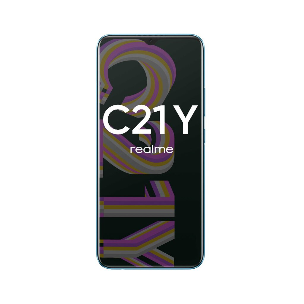 Мобильный телефон realme C21Y 4/64Gb (RMX3263) no NFC Cross Blue
