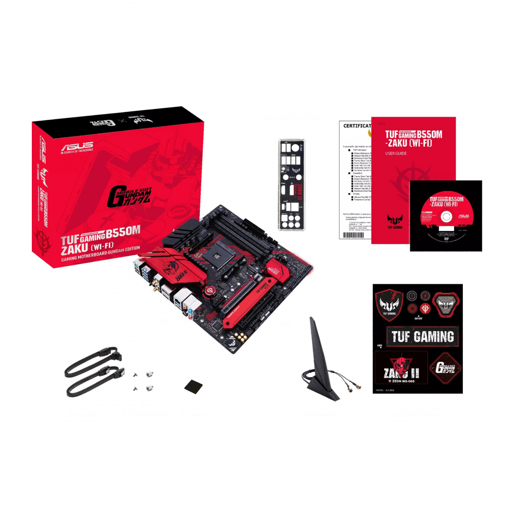 Материнская плата ASUS TUF GAMING B550M ZAKU WI-FI - 6