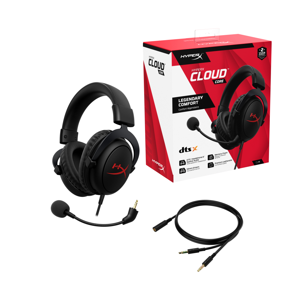Наушники HyperX Cloud Core 7.1 Black (4P4F2AA) - 6