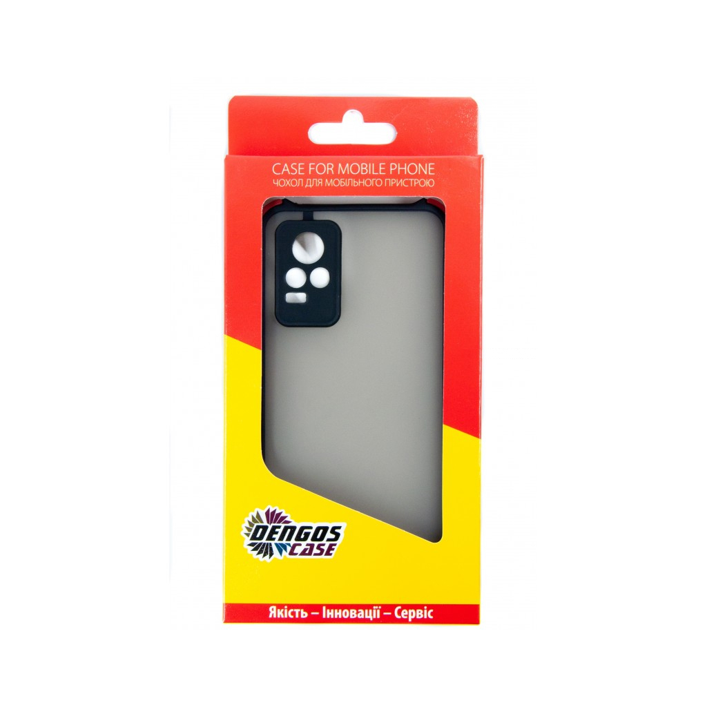 Чехол для моб. телефона Dengos Matte Bng Vivo V21e (black) (DG-TPU-BNG-17) - 4 Чехол для моб. телефона Dengos Matte Bng Vivo V21e (black) (DG-TPU-BNG-17) - 4