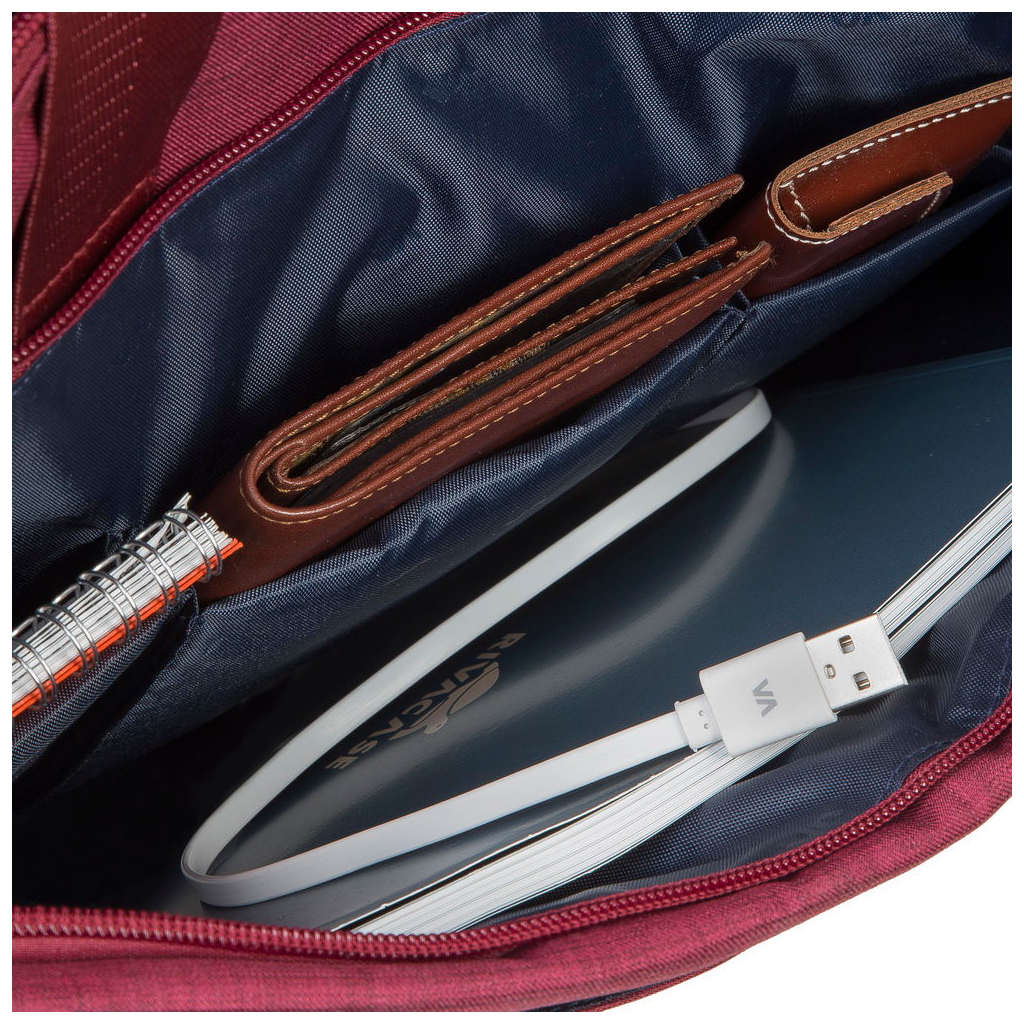 Сумка для ноутбука RivaCase 15.6" 8335 Red (8335Red) - 7 Сумка для ноутбука RivaCase 15.6" 8335 Red (8335Red) - 7