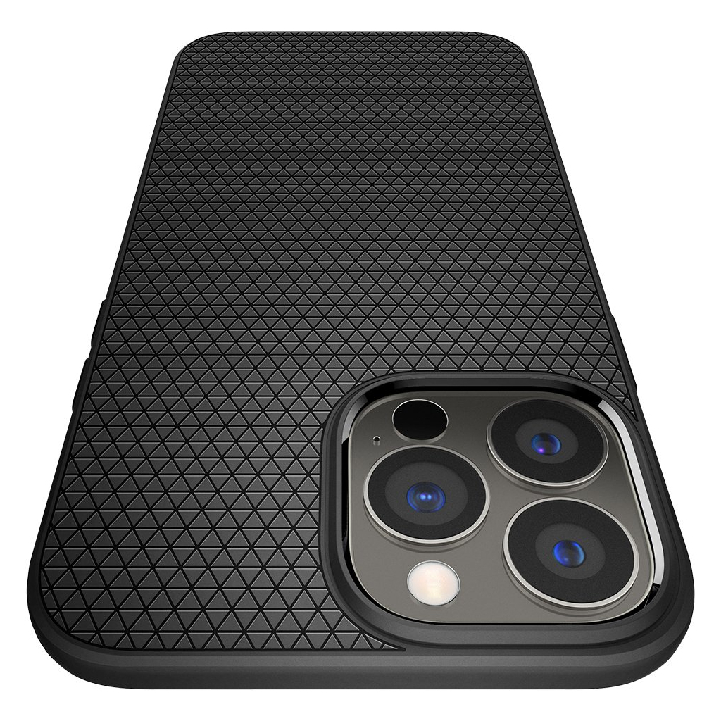 Чехол для моб. телефона Spigen Apple iPhone 13 Pro Liquid Air, Matte Black (ACS03258) - 5
