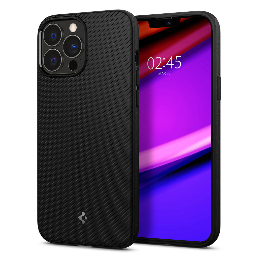 Чехол для моб. телефона Spigen Apple iPhone 13 Pro Mag Armor, Matte Black (ACS03281) - 1 Чехол для моб. телефона Spigen Apple iPhone 13 Pro Mag Armor, Matte Black (ACS03281) - 1